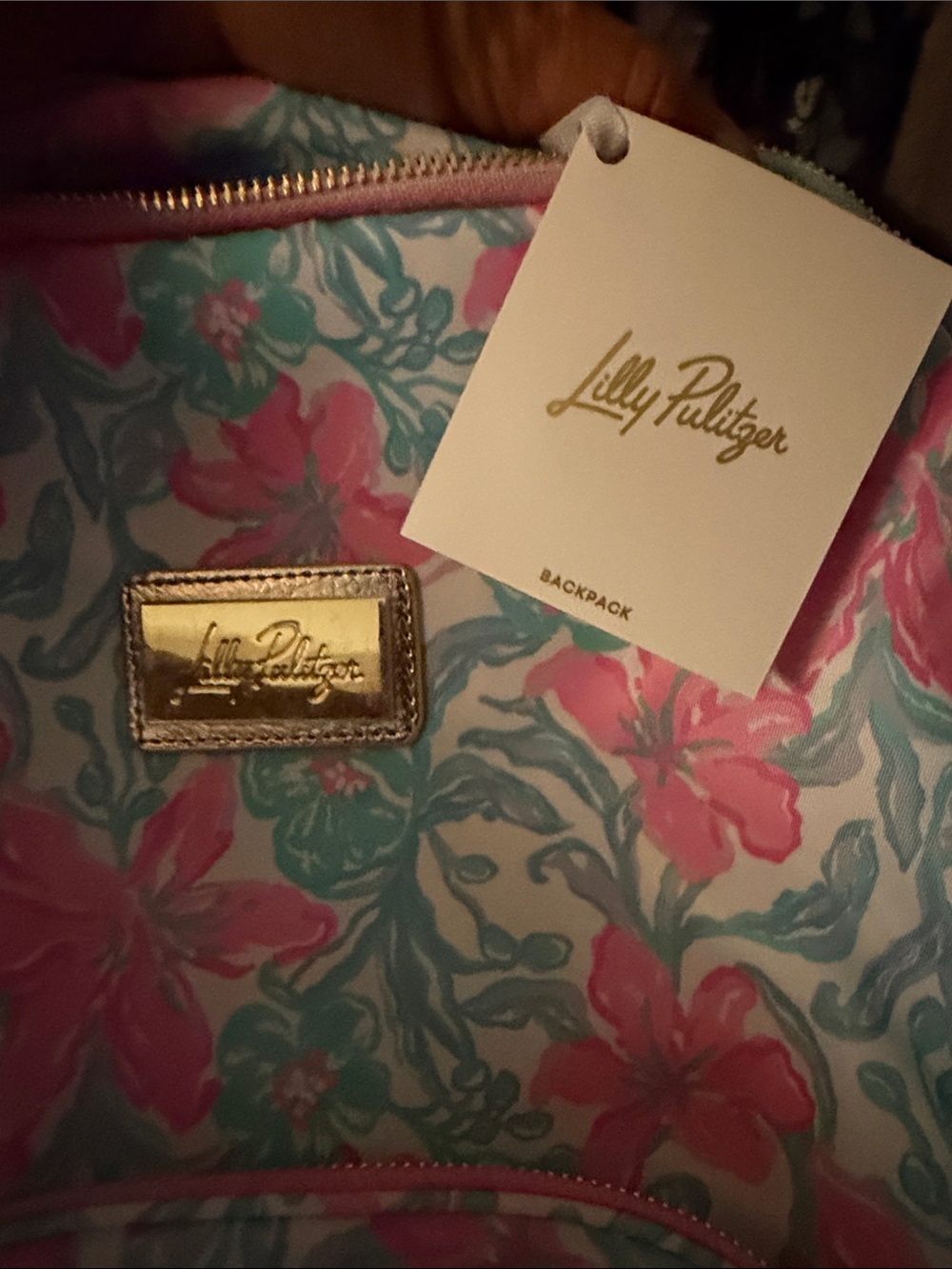 Lily Pulitzer Beachside Haven Backpack - Picture 8 of 12
